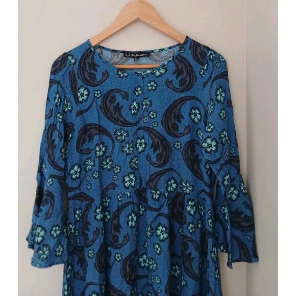 For Love & Lemons Bell Sleeve Mini Dress - Picture 2 of 13